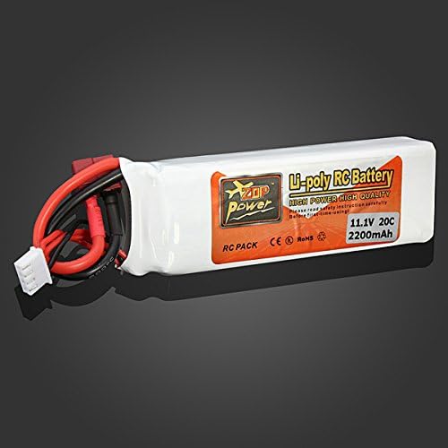ZOP Power 11.1V 2200mAh 20C Lipo Battery T Plug
