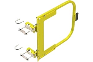 Safety Rail Co. Adjustable Self-Closing Yellow Safety Gate 26-32"