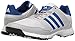 adidas Men's Tech Response Golf Shoe, White/Royal, 10.5 M US