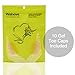 Welnove Big Toe Caps Toe Protectors Breathable Toe Sleeves for Corns, Blisters, Missing or Ingrown Toenails Pack of 10 (Peach)