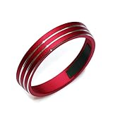 AndyGo® New Design Car styling Aluminium alloy headlight switch knob cover For Ford Focus 3 MK3 ST RS 2012 2013 2014 2015 2016