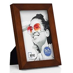 RPJC 5x7 inch Picture Frame Made of Solid Wood High