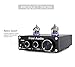 Fosi Audio P1 Tube Pre-Amplifier Mini Hi-Fi Stereo Buffer Preamp 6J1 Valve & Vacuum Pre-amp with Treble & Bass Tone Control for Home Theater Systemthumb 1