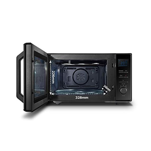 Toshiba-950-W-25-Litre-Microwave-Oven-with-Upgraded-Easy-Clean-Enamel-Cavity-Position-Memory-Turntable-Convection-2250-W-Crispy-Grill-1150-W-Black-MW2-AC25TFBK Toshiba 950w 25L Microwave Oven with Upgraded Easy Clean Enamel Cavity, Position Memory Turntable, Convection 2250w…