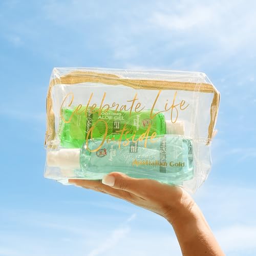 Australian Gold Soothing Aloe Vera After Sun Gel -Relieves Sunburn Pain and Hot & Itchy Skin, Soothing Aloe After Sun Gel, 8 Fl Oz (A70623-1)