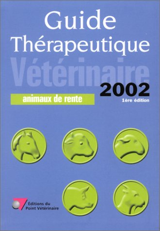 Guide thérapeutique vétérinaire