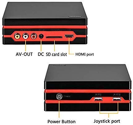 image for 2018 HDMI/AV Retro Video Game Console 16 GB SD, 1700 Games built-in, 1