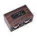 DYJ Mini Wood Bluetooth 4.0 Speaker,10W Output Power with Two Passive Subwoofers and Enhanced Bass,Portable Wireless Speaker for iPhone, iPad, Samsung, HTC, Laptop(Red)