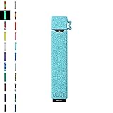 DSC-Mart Texture Case for JUUL, Anti-Slip Silicone Skin Cover Sleeve Wrap Gel Fits JUUL Pen (TFBlue)