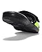 Under Armour Men's Ignite Banshee II Slide, Black (002)/High-Vis Yellow, 11