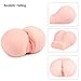 ZEMALIA Male Masturbators 3D Realistic Ass and Clitoris Vagina Doll with T-Back Design Pocket Vagina Pussy Adult Sex Toys Intense Stimulation for Men Sexual Wellness Discreet Packed