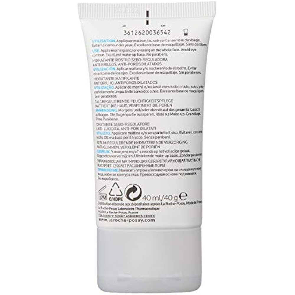 effaclar mat face moisturizer