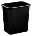 Highmark Wastebasket, 7 Gallons, 14 1/2in.H x 10 1/2in.W x 15 1/4in.D, Gray, WB0187