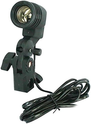 Ivationstudio Photography E27 Photo Studio Single Swivel Light Adapter Stand Mount