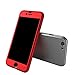 Anyos iPhone 6 6s Plus 2 In 1 PC Case, Full Body Protection Cover With Tempered Glass Screen Protector For 6 6s Plus 5.5