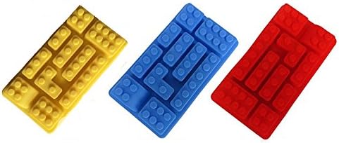 The Comfy Kitchen Silly Ice Cube Trays Candy Molds, Lego Building Bricks and Ice Cream Tools