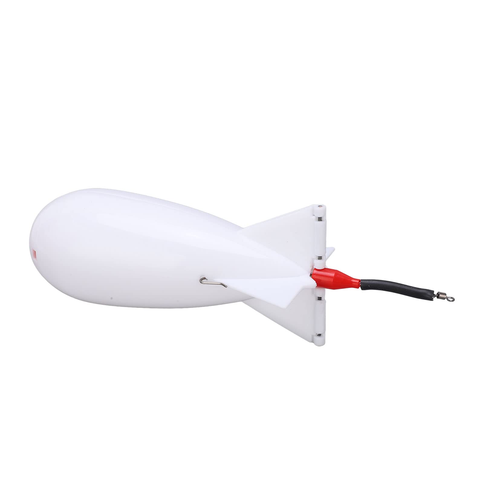 SPYMINNPOO Fishing Bomb Bait - Large Carp Float Lure Bait Pellet Feeder Tool (White)
