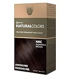 ONC NATURALCOLORS 4MC Glamorous Brown Healthier Permanent Hair Color Dye 4 fl. oz. (120 mL) with Certified Organic Ingredients, Ammonia-free, Resorcinol-free, Paraben-free, Low pH, Salon Quality, Easy