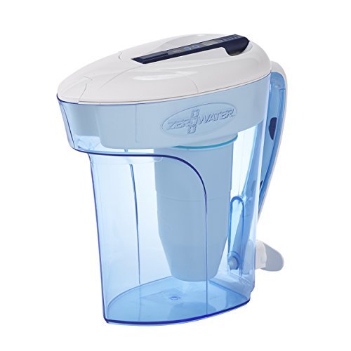 ZeroWater 12-Cup Ready-Pour Pitcher With Free TDS Meter (Tot