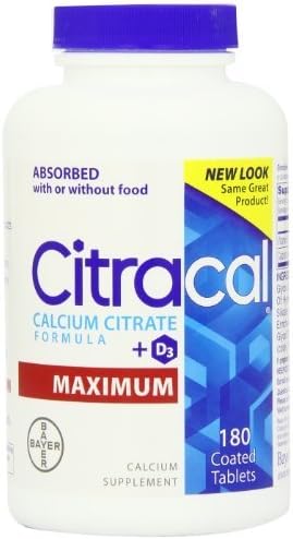 Citracal Calcium Citrate with Vitamin D Maximum, Coated Caplets