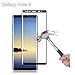 Galaxy Note 8 Glass Screen Protector ,Vsoohut Full Coverage 3D Curved Tempered Glass Screen Protector For Samsung Galaxy Note 8 2017 (Black).