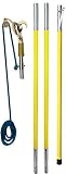 Jameson 18' Fiberglass Pole Pruner Package (FG Series) with Quick Change Adapte