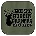 Best Buckin' Grandpa Ever T-Shirt XL Military Green