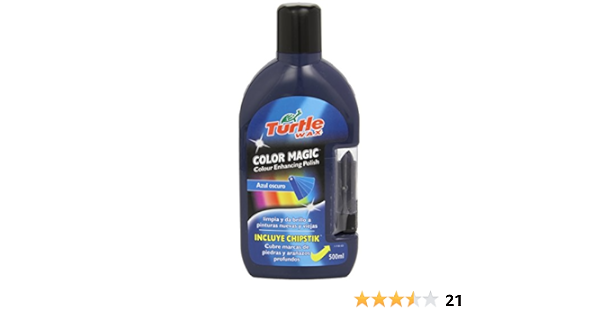 Turtle Wax FG4930 Color Magic Plus Cera con Lápiz Tapa Arañazos, Color Azul Oscuro