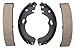 ACDelco Gold 17760B Bonded Rear Drum Brake Shoe Set