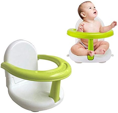 Hendont Foldable Baby Bath Seat Baby Bathtub Seat for Sit Up,Multi-Function Anti-Skid Safety Seat ,with Backrest Support Infant Shower Safety Seat for Kids & Toddlers & Babies & Newborn