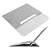13-13.3 Inch MacBook Air Laptop Case Sleeve with Stand,iAlegant Ultrabook Bag PU Leather Protective Notebook Carrying Case Cover Only for 2012-2017 MacBook Air and 2012-2015 MacBook Pro (Grey)