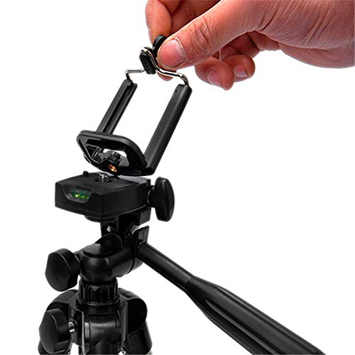 Zinc Alloy Tripod Electroplating Process Phone Ring Holder SLR Camera Equipment Fishing Night Lamp Holder - Thumbnail 2