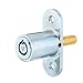 FJM Security 2612L-KA Push Lock with Chrome Finish, Keyed Alike