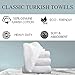 Classic Turkish Towels CTT - Premium 4 Piece Bath Towel Set, Made with 100% Turkish Cotton, Quick Drying, Highly Absorbent & Comfy Towels for Spa & Hotel | 24