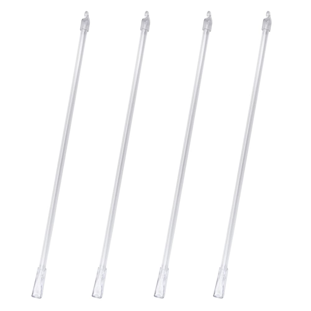 Photo 1 of 12 Inches Blind Wand, 4pcs Blinds Stick, Vertical Bind Parts, Blind Wand With Hook and Grip, Blind Rod Replacement