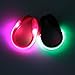 Original React LED Shoe Clips - Pair of Blue, Green or Pink super bright LED lights. Premium quality safety light for Running, Cycling & all outdoor sports. BE SEEN & STAY SAFE. (Pink / Pink)
