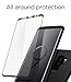 Spigen Thin Fit 360 Designed for Samsung Galaxy S9 Plus Case (2018) Tempered Glass Screen Protectors Included - Black
