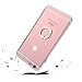 JETech Case for iPhone 6s Plus and iPhone 6 Plus, [Ring Holder Kickstand] Cover, Shock-Absorption Bumper, HD Clear