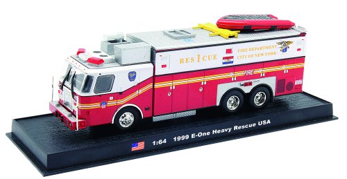 E-one heavy rescue fire truck diecast 1:64 model (amerc…