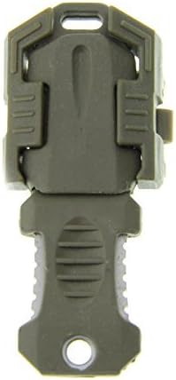Edcgear Beetle Molle Style Multifunctional Pocket Shiv &amp; Adapter Survival Tool Set W/woven Strap (Army Green)