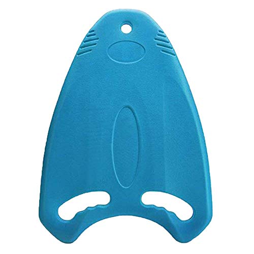 Pevor Swimming Training Aid Kickboard - Lightweight Floating Board with Anti-Slip Smooth Edge Swimming Pool Equipment for Adults Kids (Blue-Shark) - Thumbnail 3