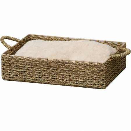 PetPals Seagrass Box Bed