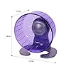 Rosewood Pico Exercise Wheel for Hamsters with Stand, Purple