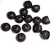 Xcessor Replacement Silicone Earbuds 7 Pairs (Set of 14 Pieces). L, Black