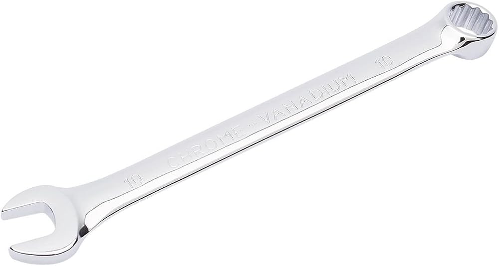 Draper HI-TORQ 10mm Combination Spanner 35191 Short Pattern Chrome Plated
