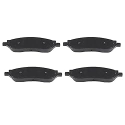 cciyu D1068 Rear Semi-Metallic Disc Brake Pads Kit