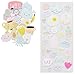 LaurDIY Kawaii Puffy and Die Cut Cute Stickers for Decorating, 44pc