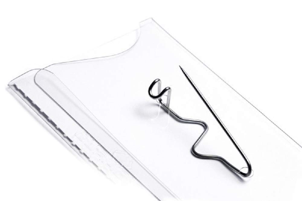 Durable Name Badges with Pin 54 x 90 mm Ref 8604 [Pack of 10]