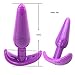 4-Pack Silicon Massager Relaxing Toy (Purple)