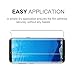 Galaxy S8 Glass Screen Protector , jininges [Case Friendly] [Updated Version] Screen Protector Applied HD Clear film Glass Screen Protector for Samsung Galaxy S8